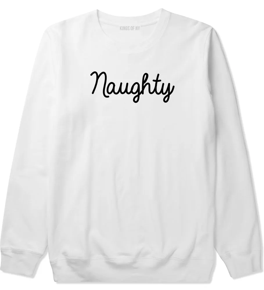 Naughty Script Bad Mens Crewneck Sweatshirt