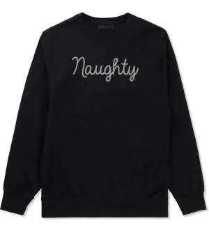 Naughty Script Bad Mens Crewneck Sweatshirt