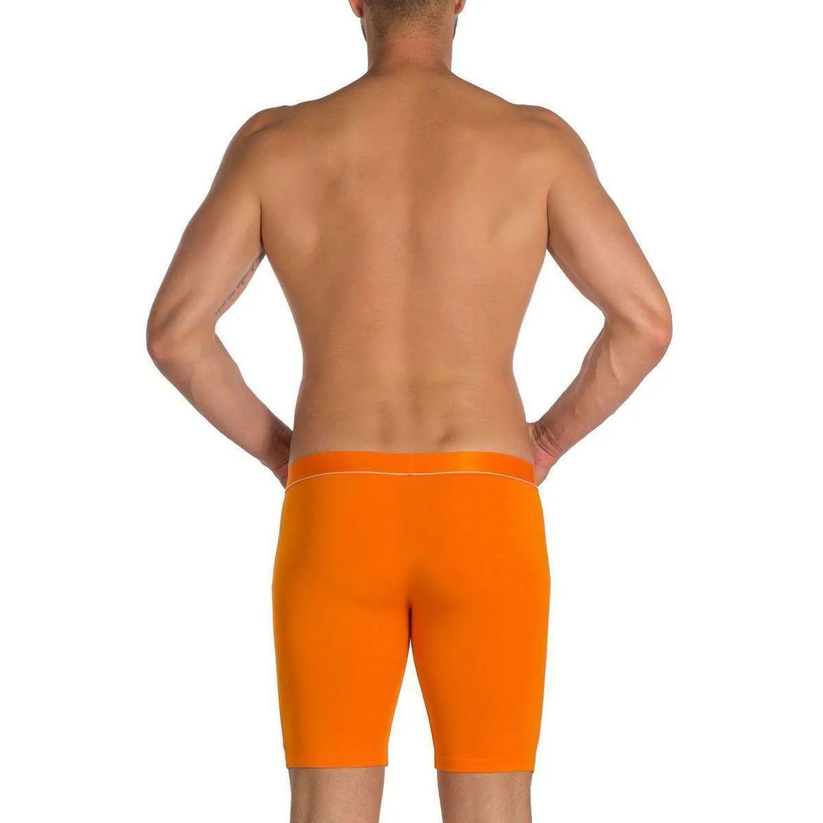 Obviously PrimeMan AnatoMAX Boxer Brief 9inch Leg - Orange