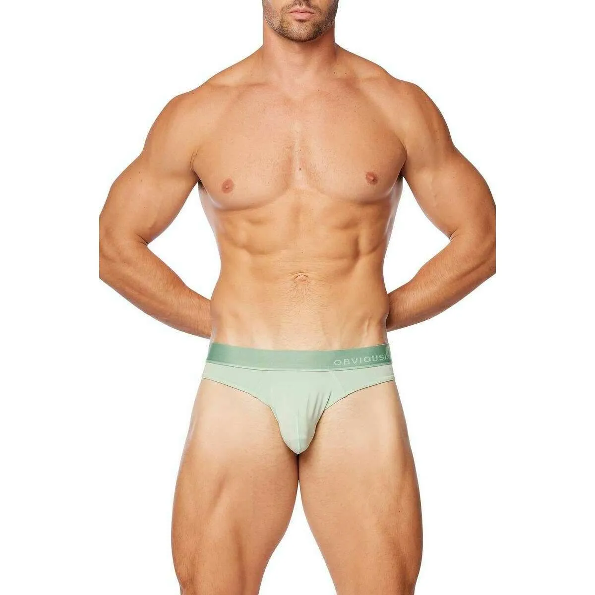 Obviously PrimeMan Hipster Brief - Mint Green