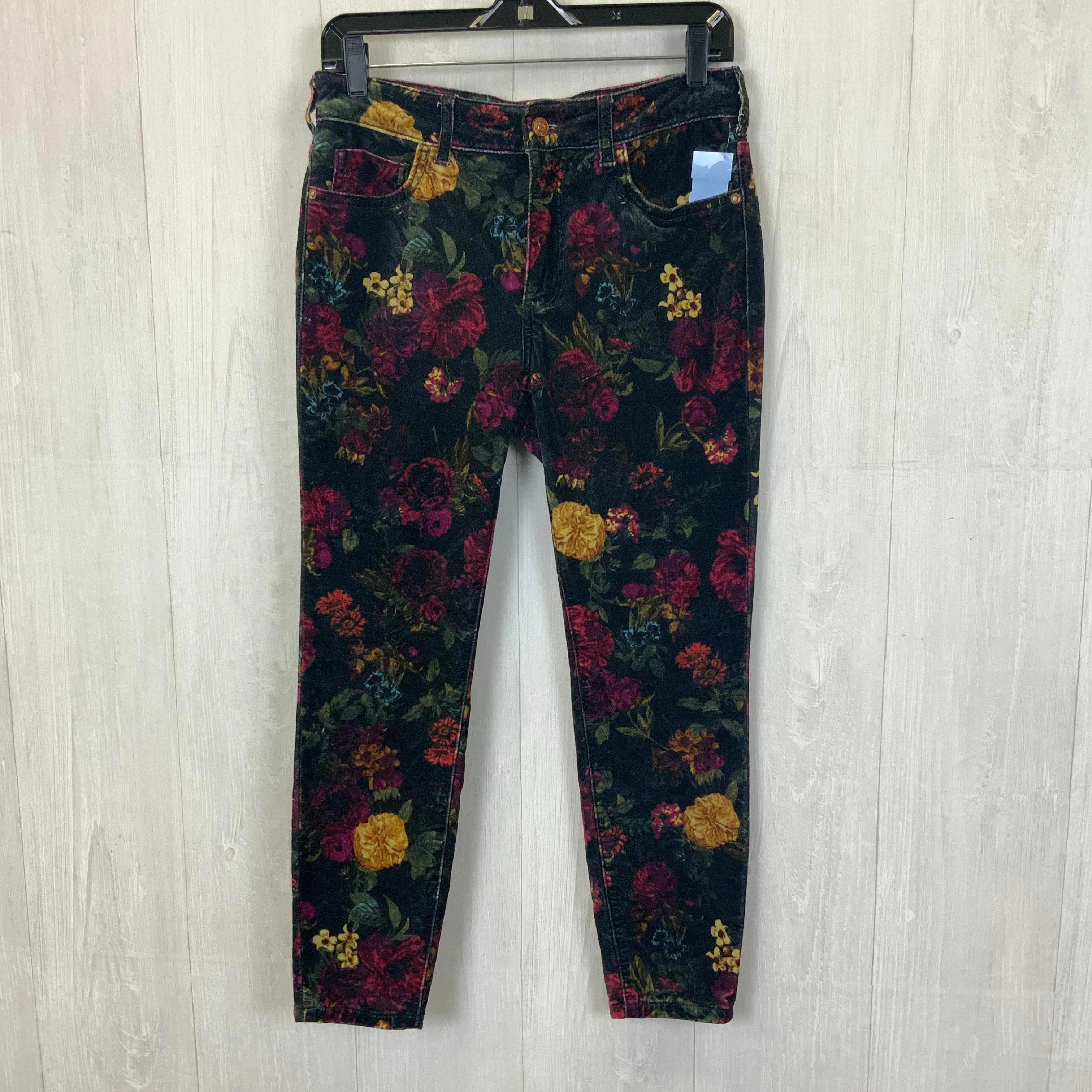 Pants Corduroy By Pilcro In Floral Print, Size: 4