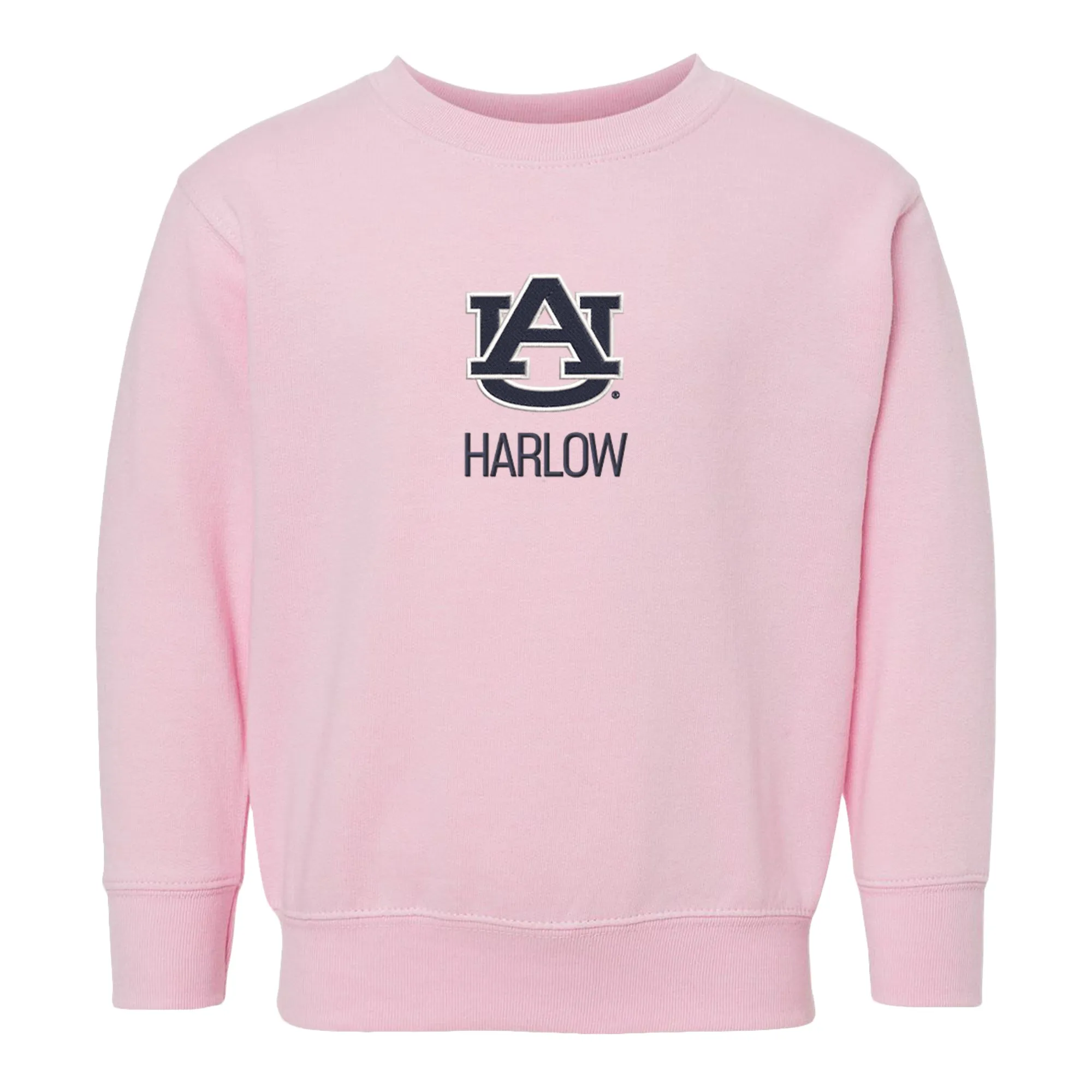 Personalized Auburn Tigers Toddler Crewneck Sweatshirt