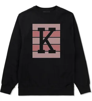 Pink K Blocks Crewneck Sweatshirt