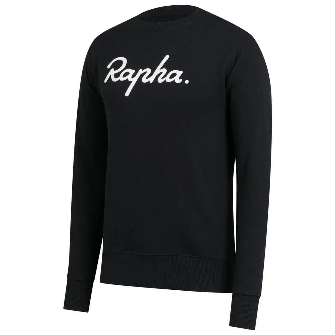 RAPHA Logo Sweatshirt AW2023 -  BLW Black/White