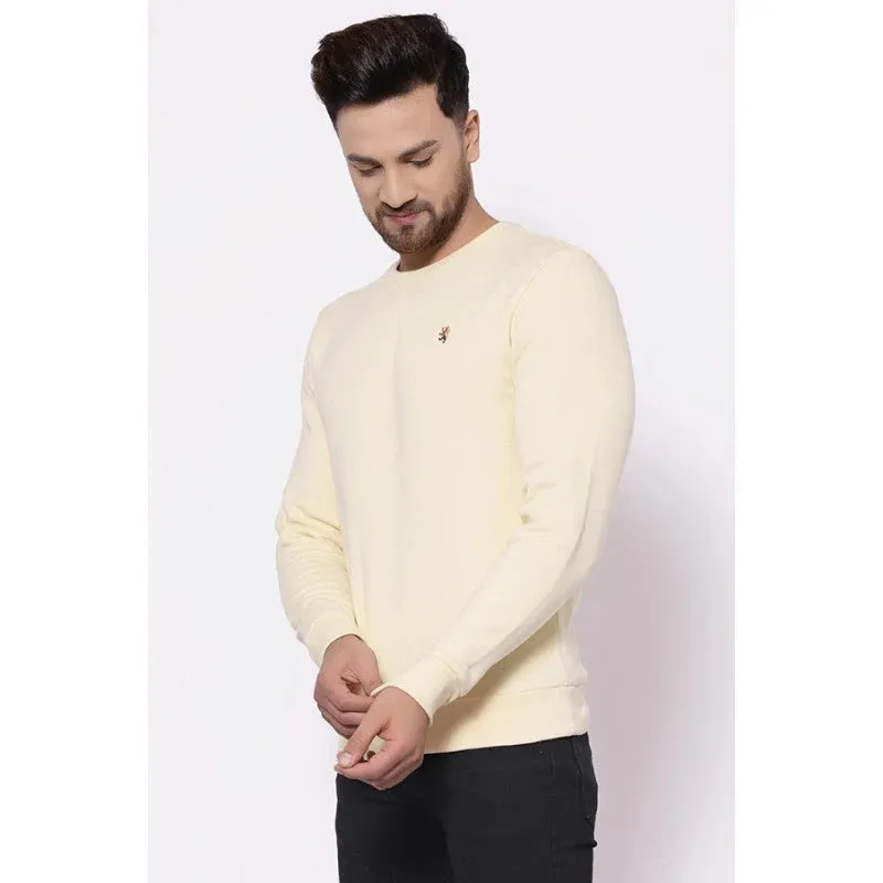 RedTape Men's Yellow Sweatshirt