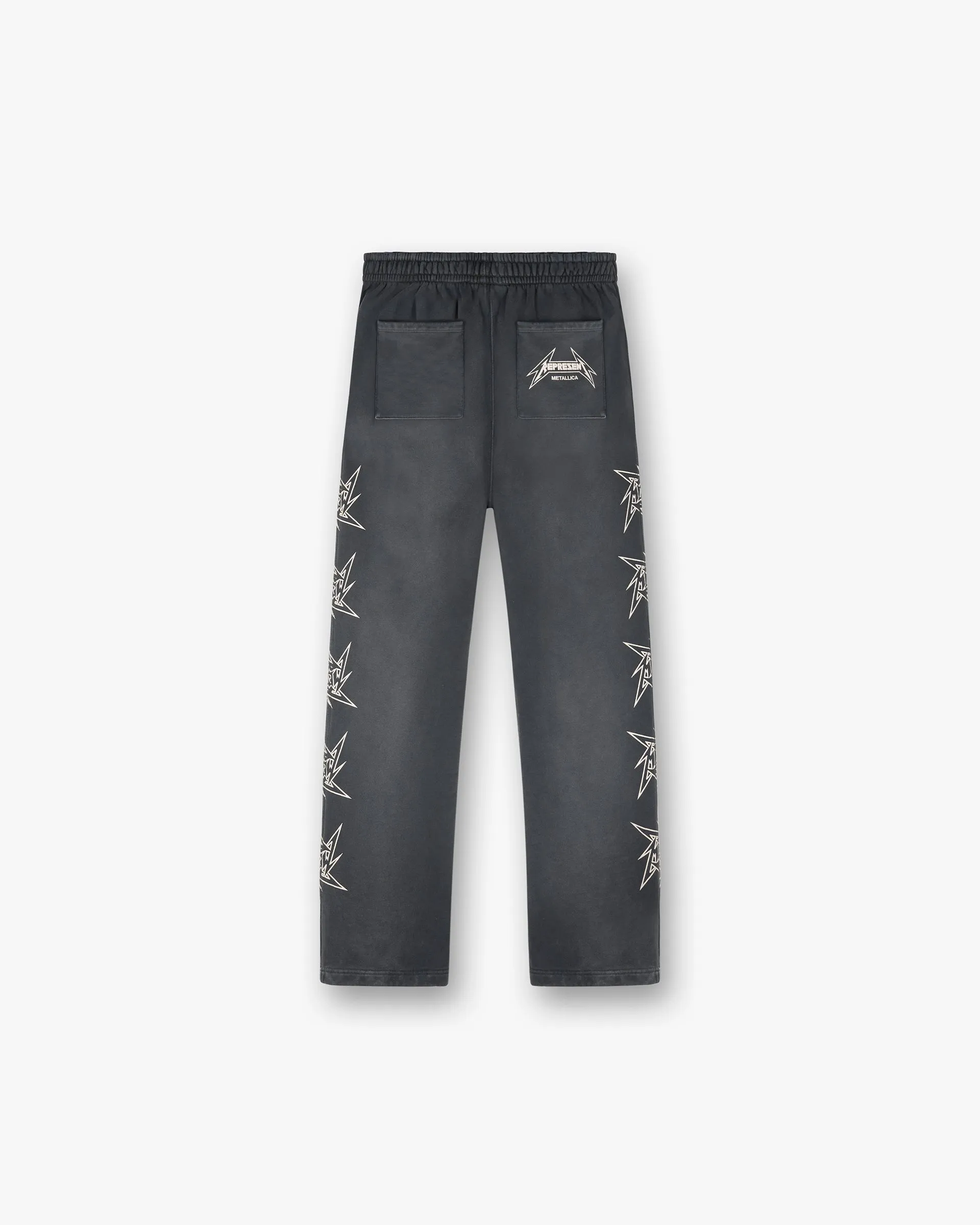 Represent X Metallica™️ Local Crew Sweatpant - Stained Black