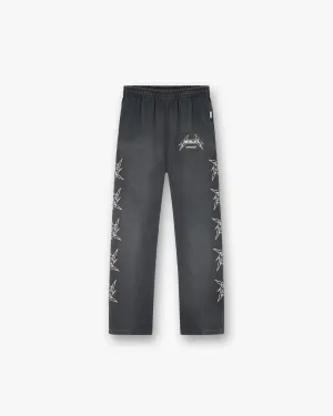 Represent X Metallica™️ Local Crew Sweatpant - Stained Black