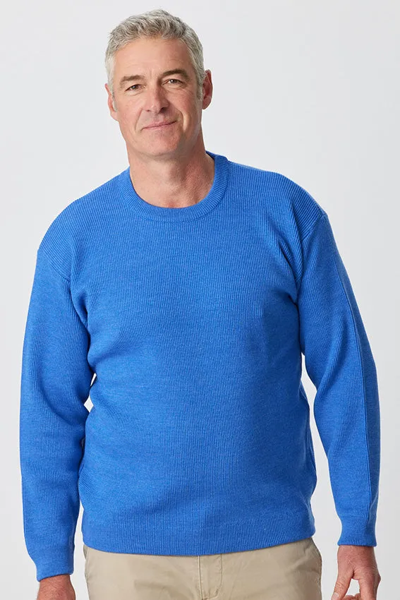 Rib Knit Crew Neck