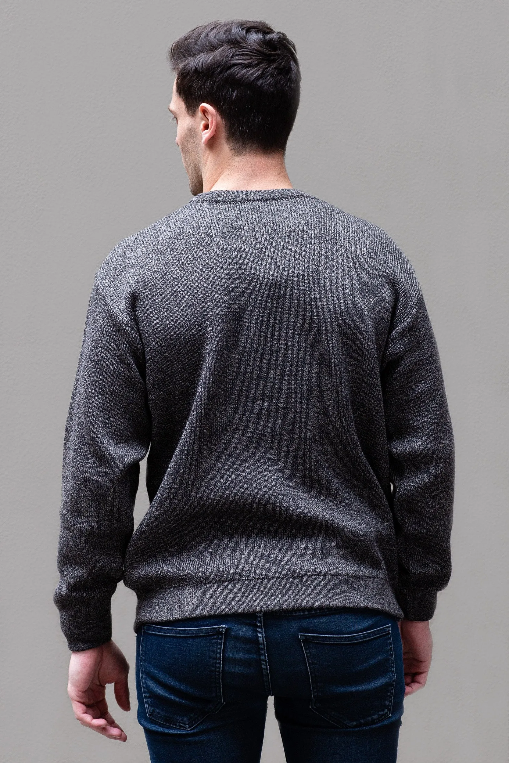 Rib Knit Crew Neck