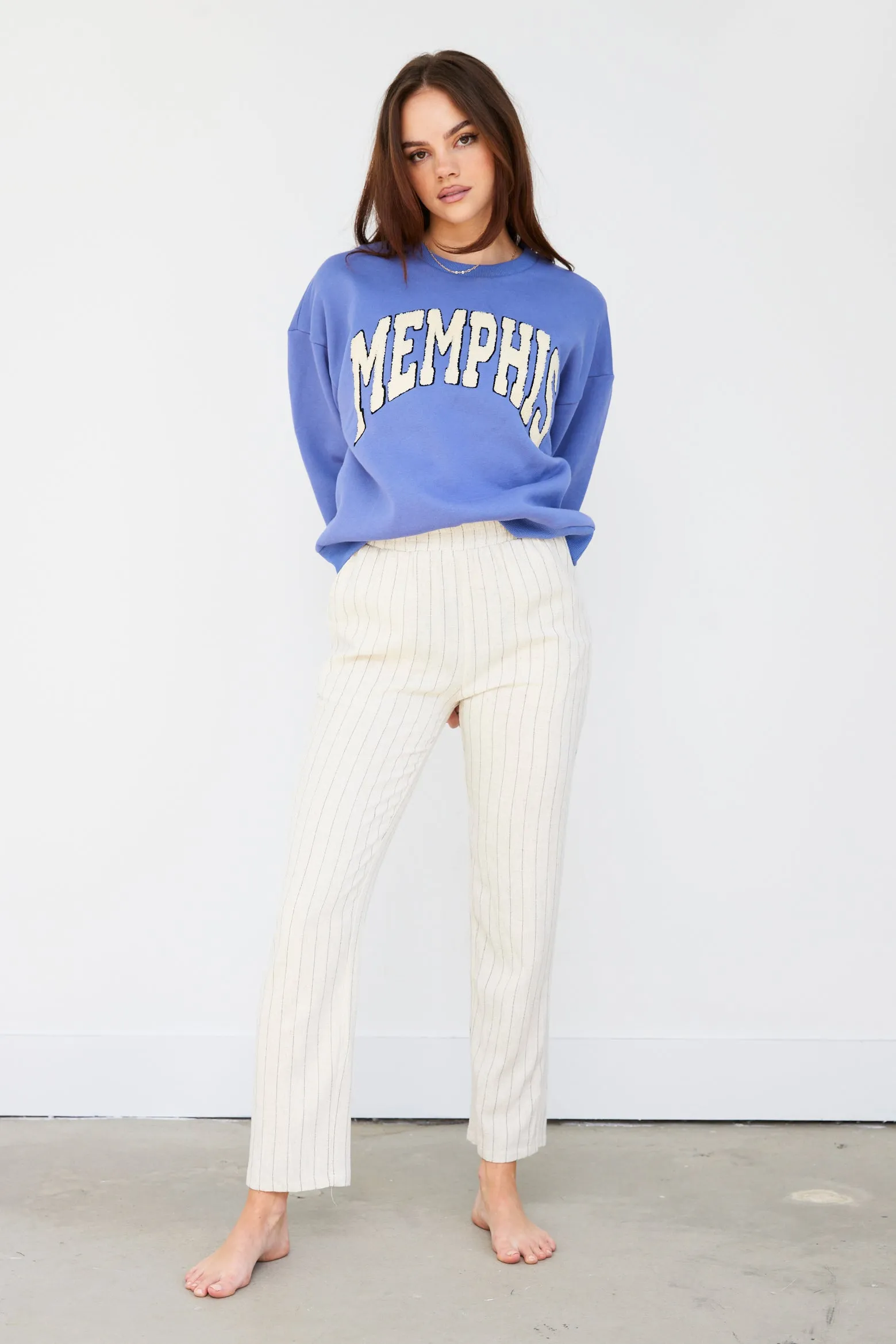 SALE - Winters Letter Patch Sweatshirt