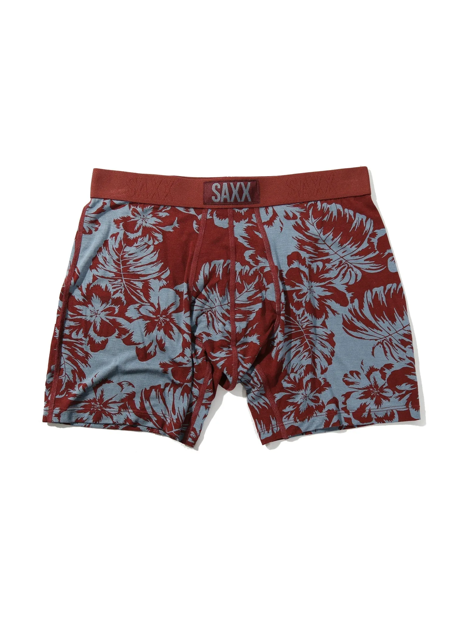 Signature Lace Low Rise Thong And Saxx Super Soft Vibe Boxer Brief Shadow Tropics