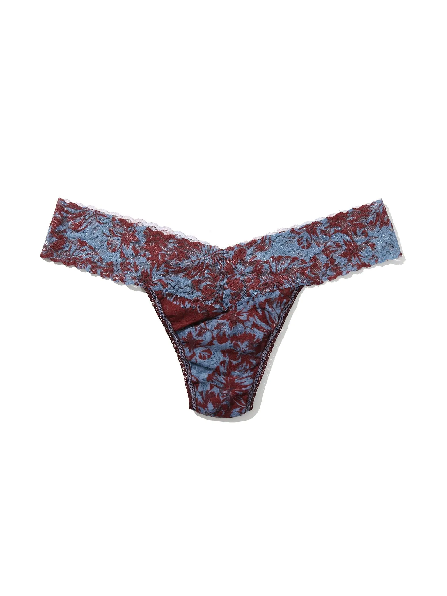 Signature Lace Low Rise Thong And Saxx Super Soft Vibe Boxer Brief Shadow Tropics