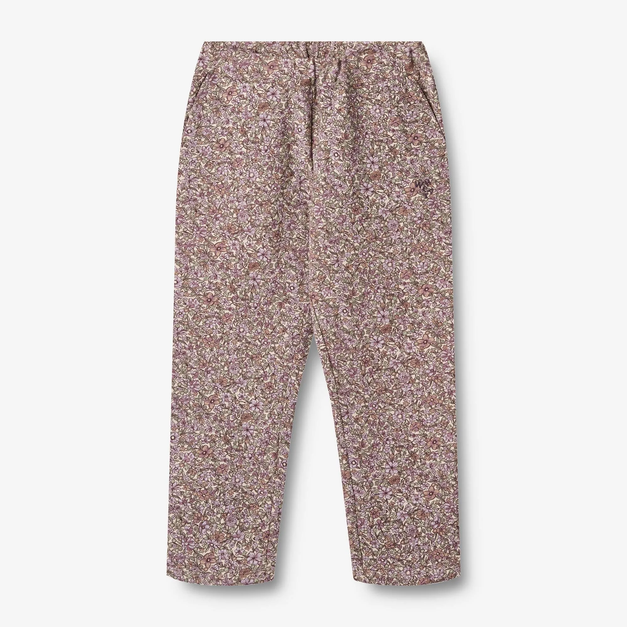 Sweatpants Eline - lilac flowers