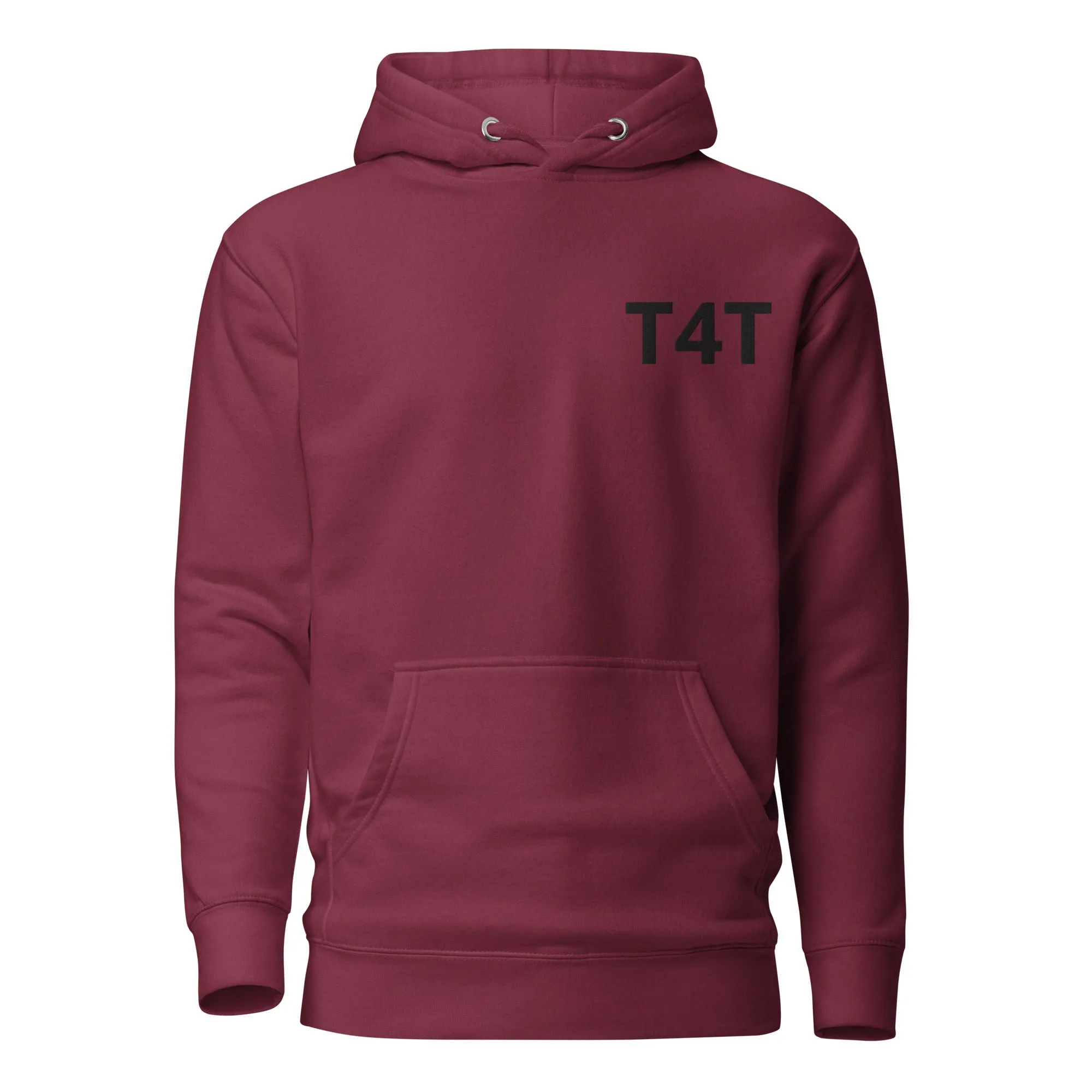 T4T Hoodie Black Lettering