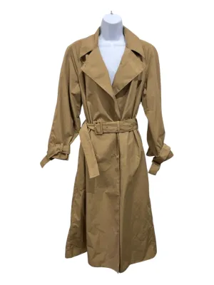 The Row Size S Tan Brown Polyamide Blend Double Breast Sash Trench Coat