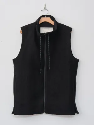 The Wayfinder Gilet - Wool Fleece Flint