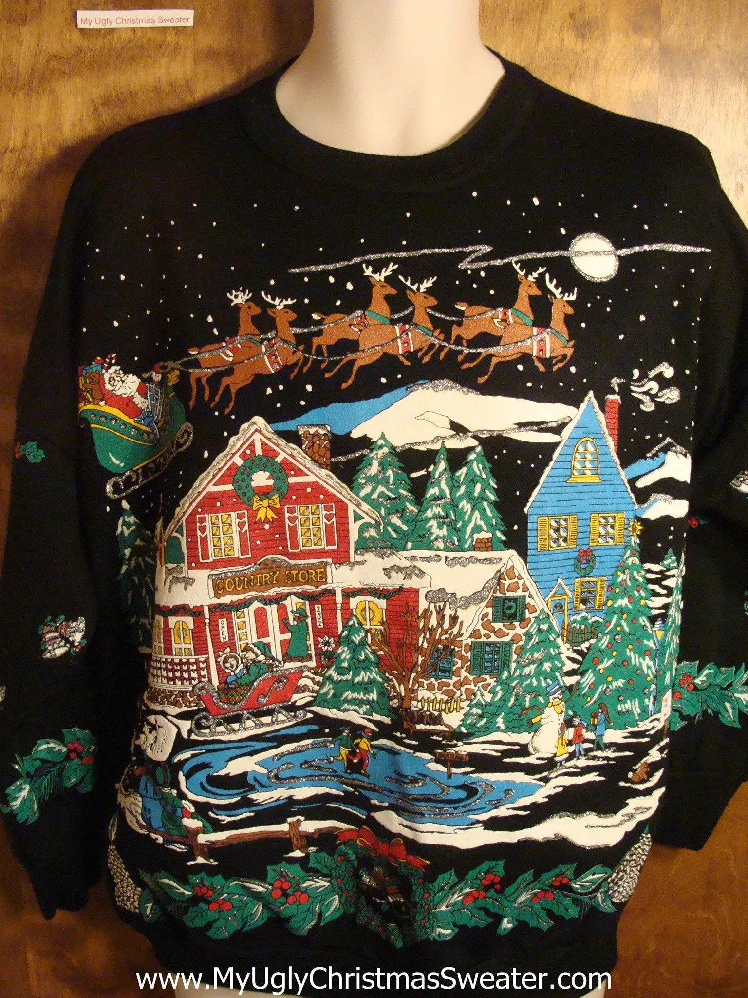 Vintage 80s Christmas Sweatshirt