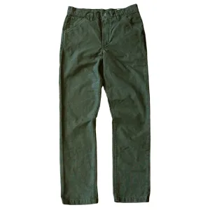 Vintage Wash Olive Duck  Mt Vernon 13 oz  Work Uniform Chino (Check specs)