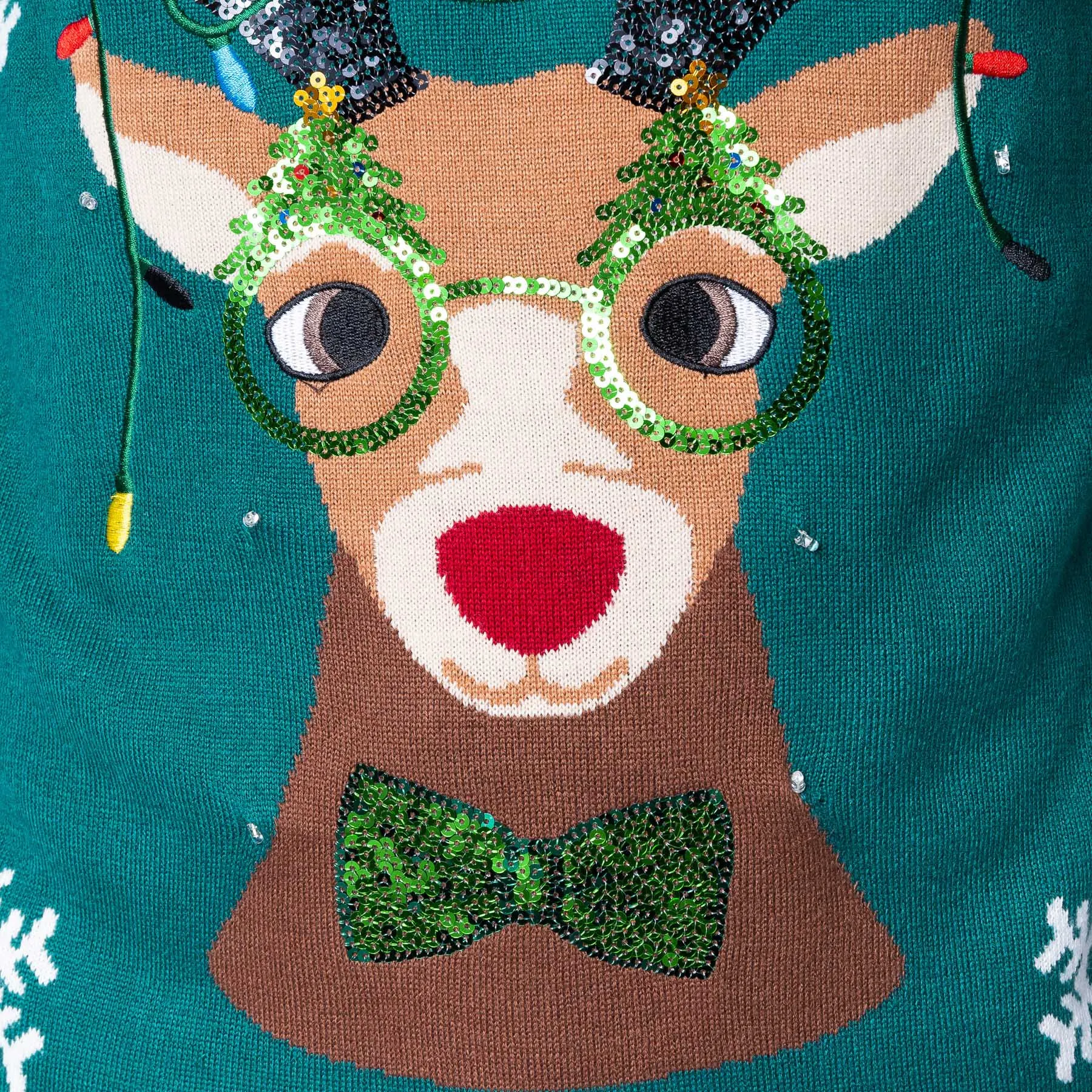 Women's Rudolf Christmas Jumper