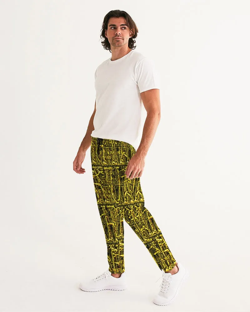 Yahuah-Name Above All Names 01-02 Men's Designer Open Bottom Sweatpants